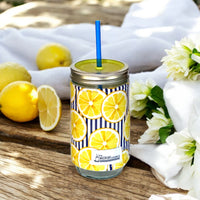 Lemons w/Blue Stripe Cozy