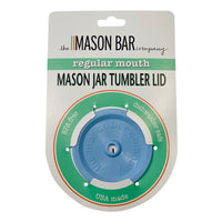 Periwinkle MBC Mason Jar Tumbler Lid freeshipping - The Mason Bar Company
