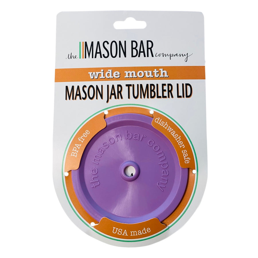 Sweet Lavender MBC Mason Jar Tumbler Lid freeshipping - The Mason Bar Company