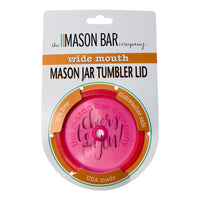 PINK! MBC Mason Jar Tumbler Lid freeshipping - The Mason Bar Company