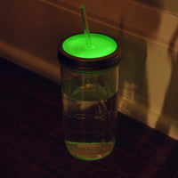 Glow in the Dark MBC Mason Jar Tumbler Lid freeshipping - The Mason Bar Company