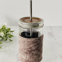 Brown Hide Cozy