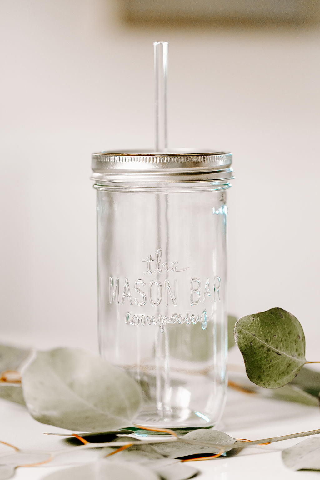 The MBC 24 + Glass Straw freeshipping - The Mason Bar Company