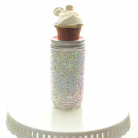 AB Swarovski Rhinestone Tumbler Set freeshipping - The Mason Bar Company