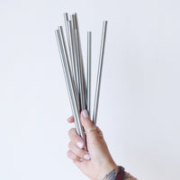 Metal Straws (Bent and Straight) freeshipping - The Mason Bar Company