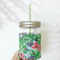 Original Vintage Feed Sack "Camellia" Cozy