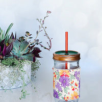 Original Vintage Feed Sack Spring Flower Cozy