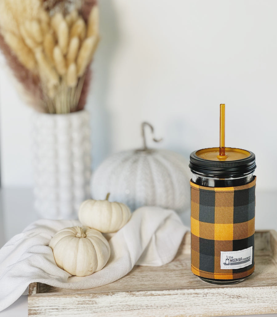 Pumpkin Spice Plaid Cozy