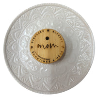 Stressed, Blessed, Sometimes a Mess Regular Mouth Bamboo Lid