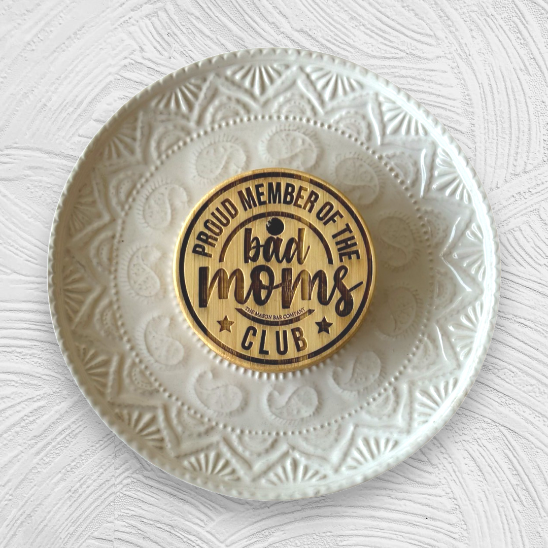 Proud Member of the Bad Mons Club Bamboo Lid