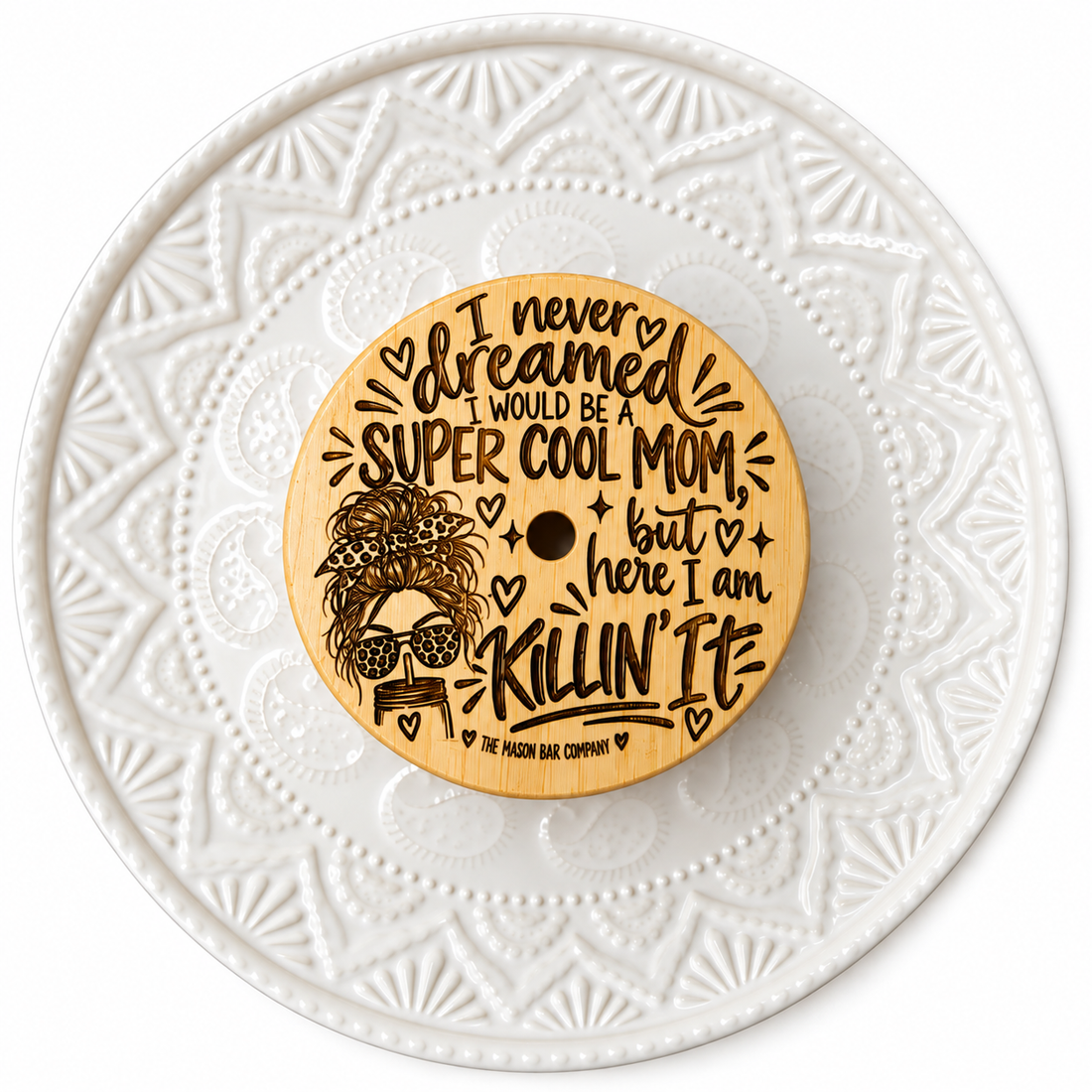 Super Cool Mom Bamboo Lid