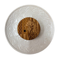 America Wide Mouth Bamboo Lid