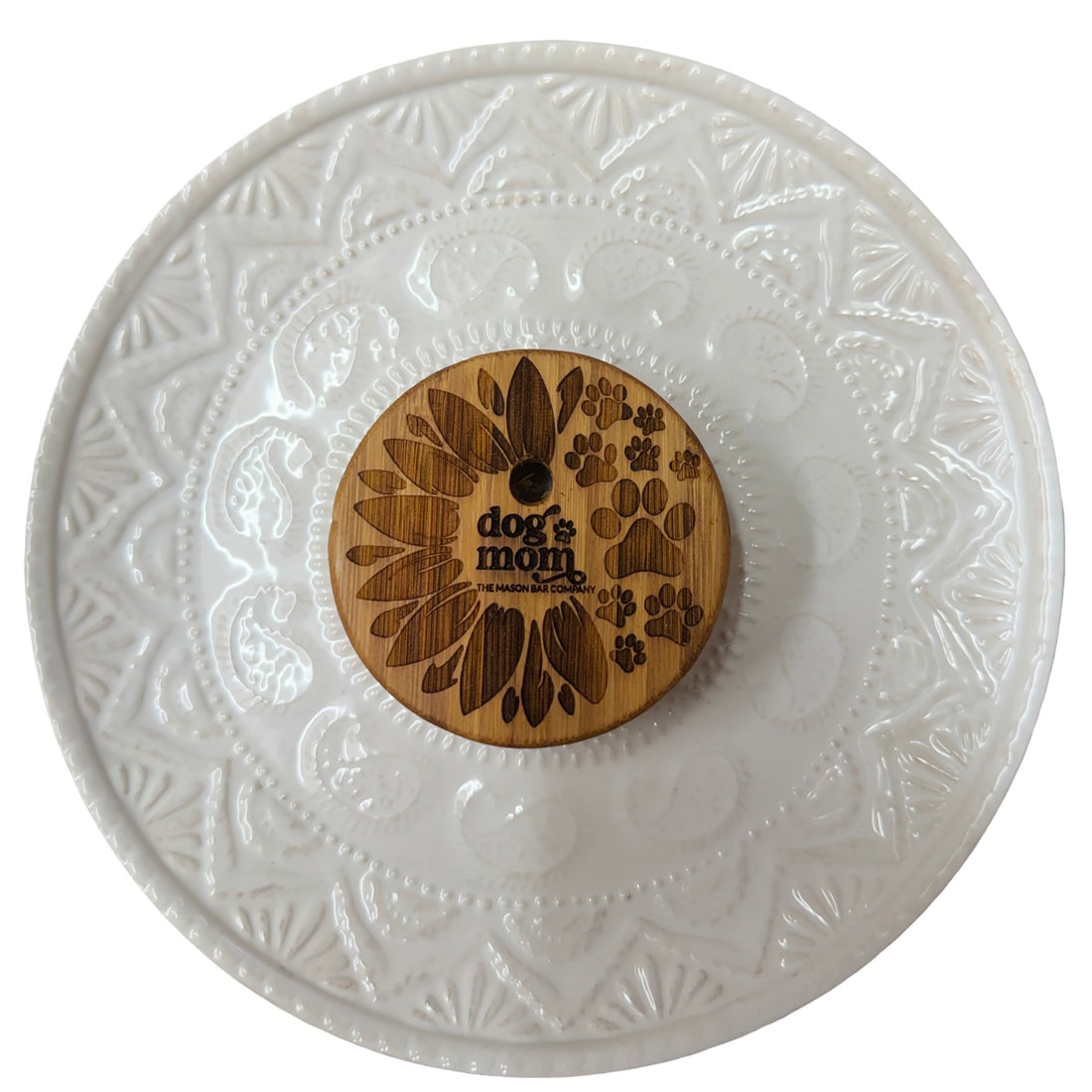 Dog Mom Regular Mouth Bamboo Lid