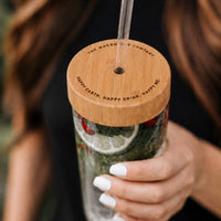 The Mason Bar Company Wide Mouth Bamboo Lid