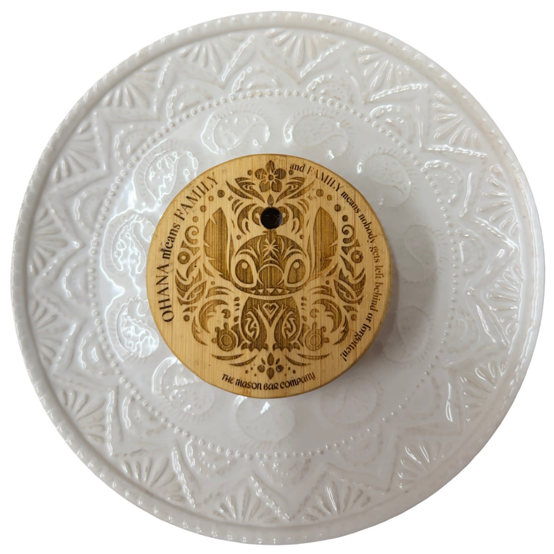 Ohana Wide Mouth Bamboo Lid