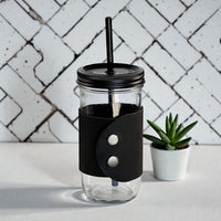 Black Authentic Leather Cuff