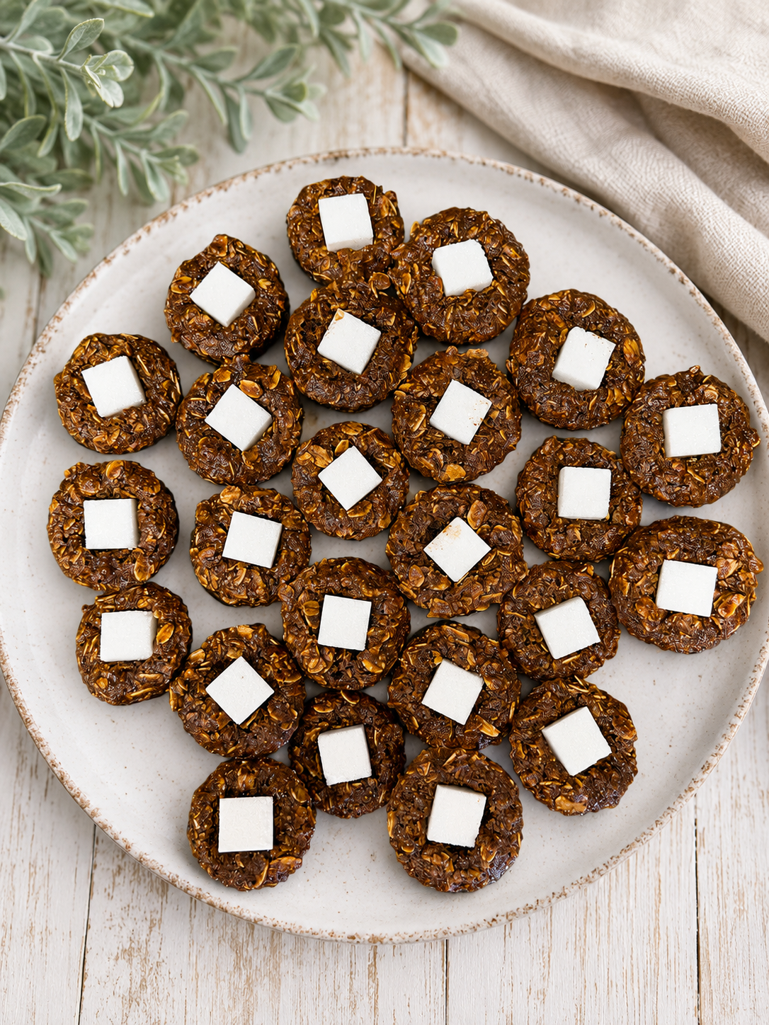 Peppermint & Sugar Cube Horse Cookies 🍪
