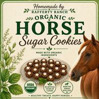Peppermint & Sugar Cube Horse Cookies 🍪