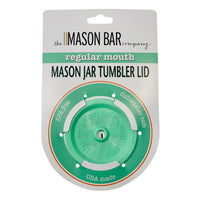 Mint Green MBC Mason Jar Tumbler Lid freeshipping - The Mason Bar Company