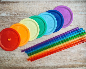 The Rainbow MBC Lid + Straw Bundle