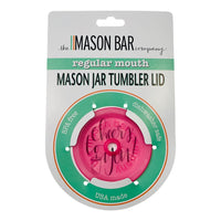 PINK! MBC Mason Jar Tumbler Lid freeshipping - The Mason Bar Company
