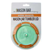 Mint Green MBC Mason Jar Tumbler Lid freeshipping - The Mason Bar Company