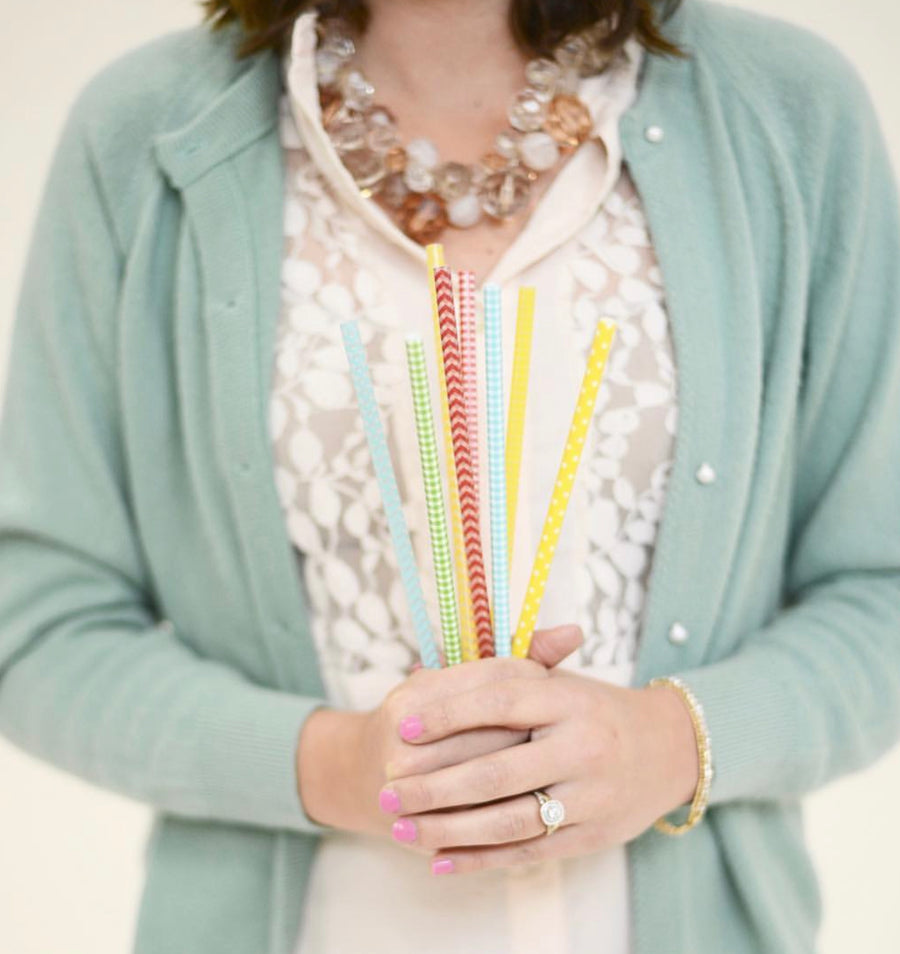 Pretty Straws freeshipping - The Mason Bar Company