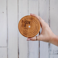 MBC Mason Jar Bamboo Drinking Tumbler Lid freeshipping - The Mason Bar Company