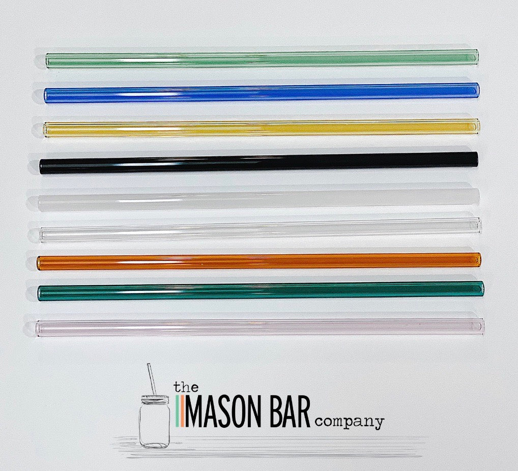 Glass Straws freeshipping - The Mason Bar Company