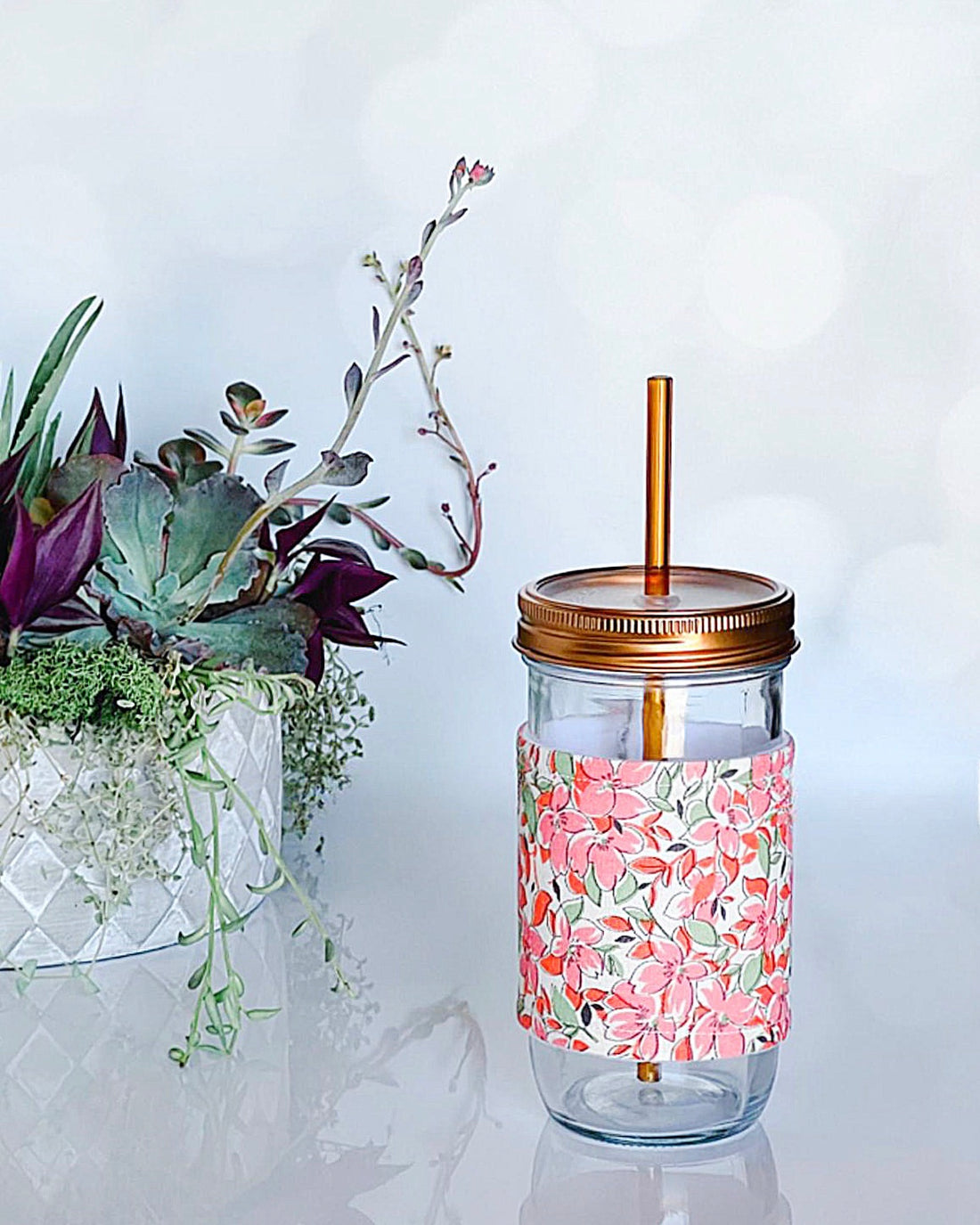 Watercolor Plumeria Cozy